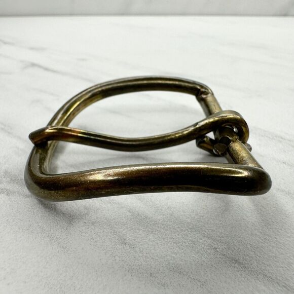 Rounded Simple Basic Belt Buckle - Picture 11 of 14